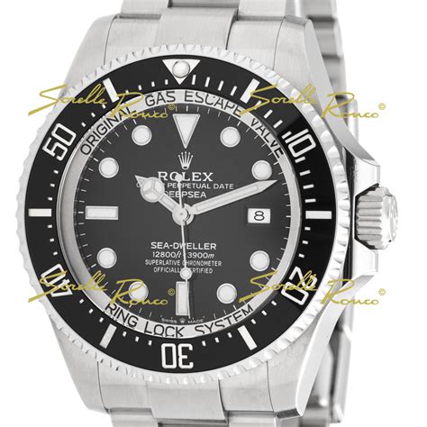 rolex sea dweller ghiera nera|discontinued rolex sea dweller.